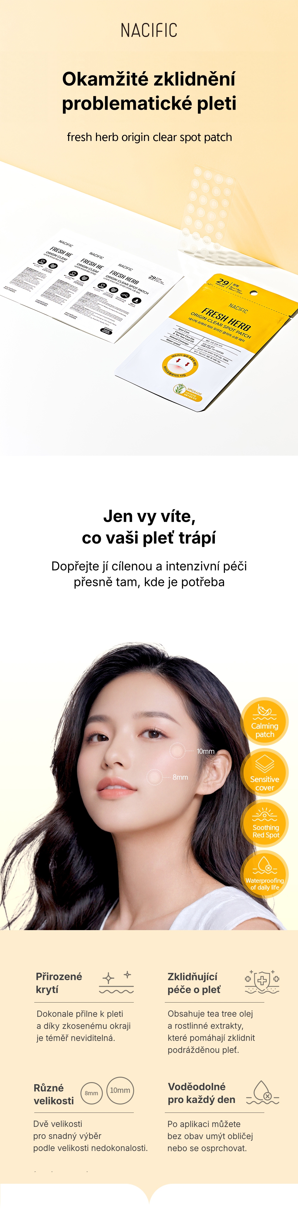 1.0. Detailed Page NACIFIC Fresh Herb Origin Spot Patch